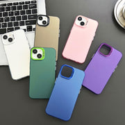 For iPhone 14 Pro Semi Transparent Frosted PC Phone Case(Green)