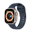 For Apple Watch Ultra 49mm Dot Texture Fluororubber Watch Band(Midnight Blue) - Watch Bands by PMC TechLife | Online Shopping South Africa | PMC TechLife
