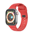For Apple Watch 2 42mm Dot Texture Fluororubber Watch Band(Red) - Watch Bands by PMC TechLife | Online Shopping South Africa | PMC TechLife