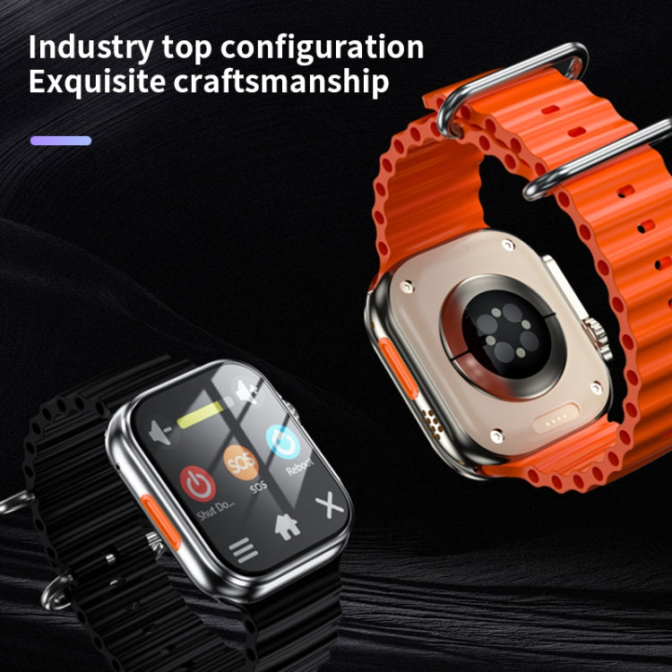 GS29 2.08 inch IP67 Water-resistant 4G Android 9.0 Smart Watch Support AI Video Call / GPS, Specification:4G+64G(Gold)