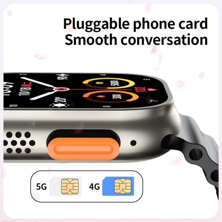 GS29 2.08 inch IP67 Water-resistant 4G Android 9.0 Smart Watch Support AI Video Call / GPS, Specification:2G+16G(Gold)
