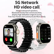 GS29 2.08 inch IP67 Water-resistant 4G Android 9.0 Smart Watch Support AI Video Call / GPS, Specification:4G+64G(Gold)
