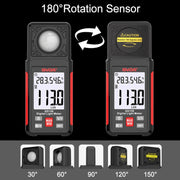 GVDA GD158 200000Lux Digital Light Meter Tester Brightness Photometer
