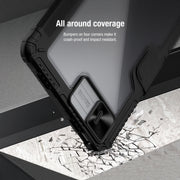 For Xiaomi Pad 6 / Pad 6 Pro NILLKIN Bumper Pro Camshield Tablet Leather Case(Black)