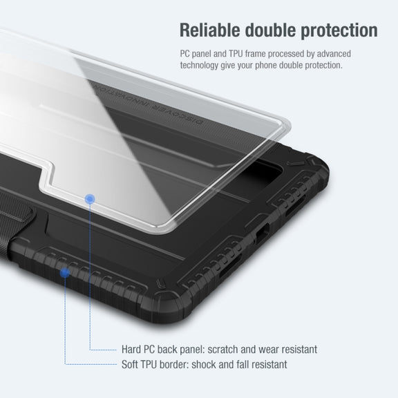 For Xiaomi Pad 6 / Pad 6 Pro NILLKIN Bumper Pro Camshield Tablet Leather Case(Blue)
