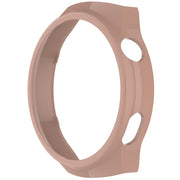 For Huawei Watch 4 Pro Half Coverage Hollowed Watch Protective Case + Hydrogel Film Set(Pink)