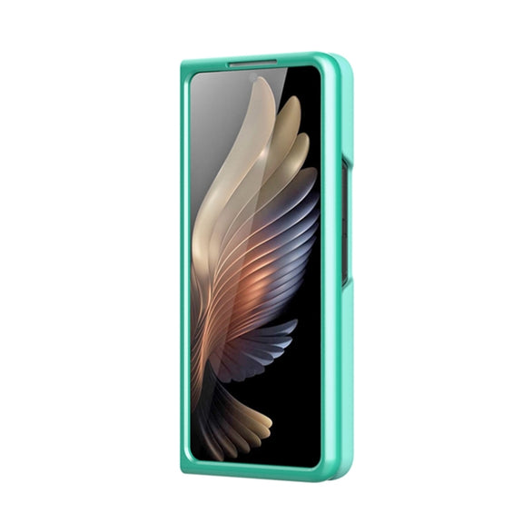 For Samsung Galaxy Z Fold5 Silicone Skin Feel Folding Phone Case(Midnight Blue)
