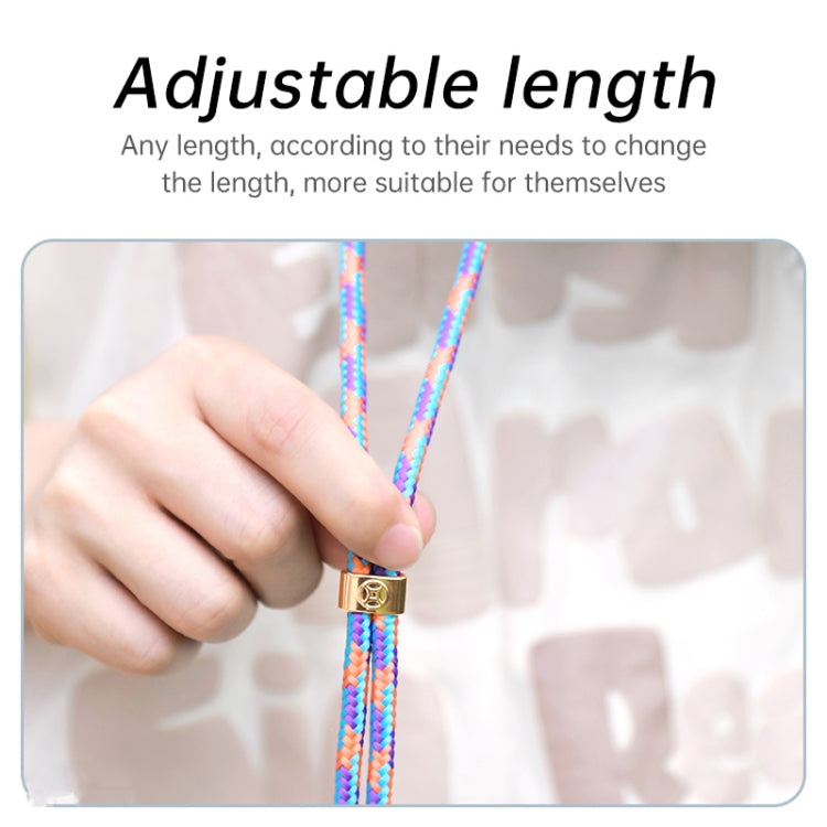 SULADA Multifunctional Universal Mobile Phone Love Lanyard(Black)