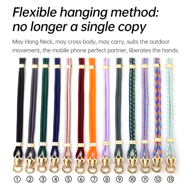 SULADA Multifunctional Universal Mobile Phone Love Lanyard(Grey)