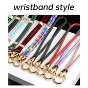 SULADA Multifunctional Universal Mobile Phone Wrist Lanyard(Red White)