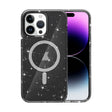 For iPhone 15 Pro Terminator Style Glitter Powder MagSafe Magnetic Phone Case(Black) - free shipping - PMC TechLife - Order now!