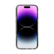 For iPhone 15 Pro Terminator Style Glitter Powder MagSafe Magnetic Phone Case(Black)