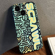 For iPhone 14 Painted Pattern Precise Hole PC Phone Case(Green SCR) - iPhone 14 Cases by PMC TechLife | Online Shopping South Africa | PMC TechLife