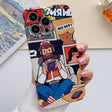 For iPhone 14 Pro Painted Pattern Precise Hole PC Phone Case(Vacationer) - iPhone 14 Pro Cases by PMC TechLife | Online Shopping South Africa | PMC TechLife