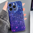 For iPhone 13 Pro Max Painted Pattern Precise Hole PC Phone Case(Red Blue Graffiti) - iPhone 13 Pro Max Cases by PMC TechLife | Online Shopping South Africa | PMC TechLife