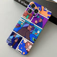 For iPhone 12 Pro Max Painted Pattern Precise Hole PC Phone Case(Working Uncle) - iPhone 12 Pro Max Cases by PMC TechLife | Online Shopping South Africa | PMC TechLife