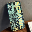 For iPhone XS Max Painted Pattern Precise Hole PC Phone Case(Green SCR) - More iPhone Cases by PMC TechLife | Online Shopping South Africa | PMC TechLife
