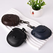 For Bose QuietComfort Earbuds II Leather TWS Earphone Protective Case with Hook(Brown)