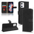 For UMIDIGI C2 / C1 / C1 Max Skin Feel Magnetic Flip Leather Phone Case(Black) - More Brand by PMC TechLife | Online Shopping South Africa | PMC TechLife | Buy Now Pay Later Mobicred