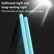 For Apple Pencil 1 LOVE MEI Luminous Silicone Protective Pen Case(White)