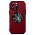 For iPhone 15 Pro SULADA Microfiber Leather MagSafe Magnetic Phone Case(Red) - iPhone 15 Pro Cases by SULADA | Online Shopping South Africa | PMC TechLife | Buy Now Pay Later Mobicred