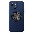 For iPhone 14 Plus SULADA Microfiber Leather MagSafe Magnetic Phone Case(Blue) - iPhone 14 Plus Cases by SULADA | Online Shopping South Africa | PMC TechLife | Buy Now Pay Later Mobicred