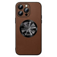 For iPhone 13 Pro Max SULADA Microfiber Leather MagSafe Magnetic Phone Case(Brown) - iPhone 13 Pro Max Cases by SULADA | Online Shopping South Africa | PMC TechLife | Buy Now Pay Later Mobicred