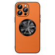 For iPhone 13 Pro Max SULADA Microfiber Leather MagSafe Magnetic Phone Case(Orange) - iPhone 13 Pro Max Cases by SULADA | Online Shopping South Africa | PMC TechLife | Buy Now Pay Later Mobicred