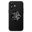 For iPhone 12 SULADA Microfiber Leather MagSafe Magnetic Phone Case(Black) - iPhone 12 / 12 Pro Cases by SULADA | Online Shopping South Africa | PMC TechLife