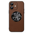 For iPhone 12 SULADA Microfiber Leather MagSafe Magnetic Phone Case(Brown) - iPhone 12 / 12 Pro Cases by SULADA | Online Shopping South Africa | PMC TechLife | Buy Now Pay Later Mobicred