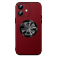 For iPhone 12 SULADA Microfiber Leather MagSafe Magnetic Phone Case(Red) - iPhone 12 / 12 Pro Cases by SULADA | Online Shopping South Africa | PMC TechLife