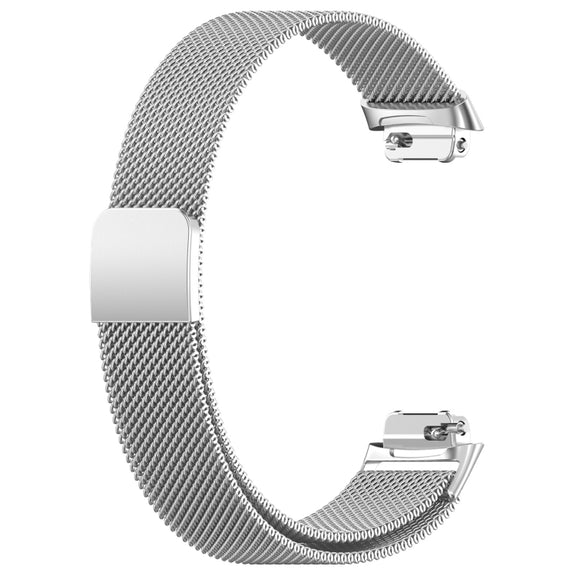 For Fitbit Inspire 3 Milanese Metal Watch Band(Silver)