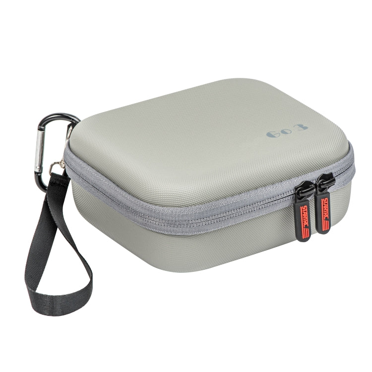 For Insta360 Go 3 STARTRC Portable PU Storage Box Case(Grey)