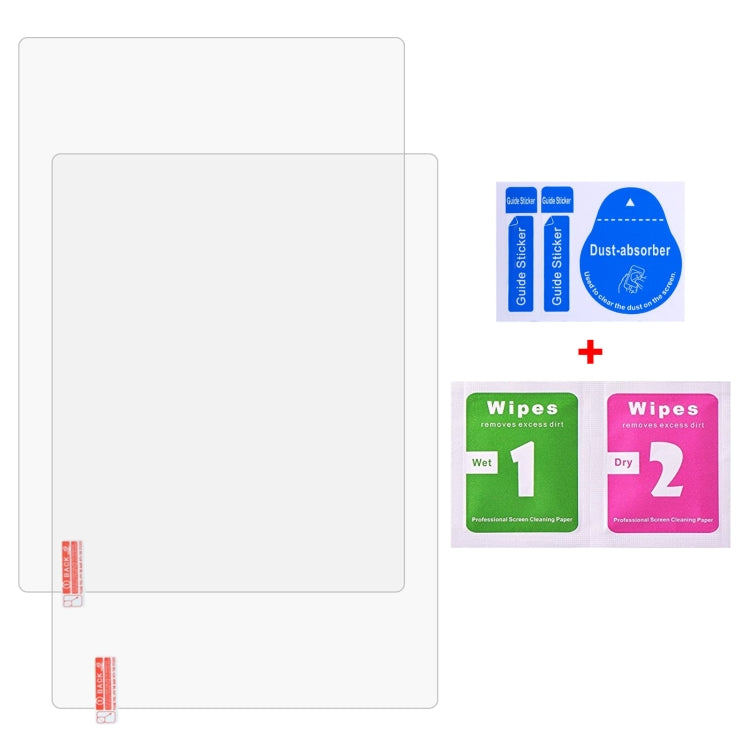 For Alldocube iPlay 50 SE 2pcs 9H 0.3mm Explosion-proof Tempered Glass Film