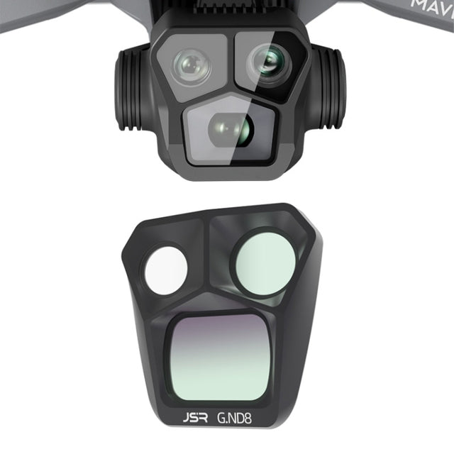 For DJI Mavic 3 Pro JSR GB Gradient Neutral Density Lens Filter, Lens:GND8