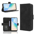 For Blackview Oscal C30 / C30 Pro Skin Feel Calf Texture Card Slots Leather Phone Case(Black) - free shipping - PMC TechLife - Order now!