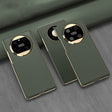 For Huawei Mate 40 GKK Electroplating Leather Surface Phone Case(Green) - Huawei Cases by GKK | Online Shopping South Africa | PMC TechLife
