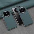 For Huawei Mate 40 GKK Electroplating Leather Surface Phone Case(Cyan) - Huawei Cases by GKK | Online Shopping South Africa | PMC TechLife