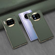 For Huawei Mate 30 5G GKK Electroplating Leather Surface Phone Case(Green) - Huawei Cases by GKK | Online Shopping South Africa | PMC TechLife | Buy Now Pay Later Mobicred