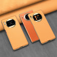 For Huawei Mate 30 Pro 5G GKK Electroplating Leather Surface Phone Case(Yellow) - Huawei Cases by GKK | Online Shopping South Africa | PMC TechLife | Buy Now Pay Later Mobicred