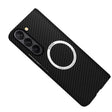 For Samsung Galaxy Z Fold5 Carbon Fiber Texture MagSafe Magnetic Phone Case(Black) - free shipping - PMC TechLife - Order now!