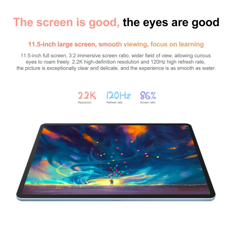 HUAWEI MatePad 11.5 inch 2023 WIFI, 8GB+128GB Diffuse Screen, HarmonyOS 3.1 Qualcomm Snapdragon 7 Gen 1 Octa Core, Not Support Google Play(Grey)