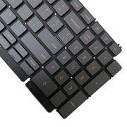 For Dell Inspiron G15 5510 5511 5515 5520 US Version Orange Backlight Laptop Keyboard(Black)