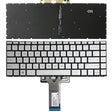 For HP 14M-BA 14-BS US Version Laptop Backlight Keyboard(Silver) - HP Spare Parts by PMC TechLife | Online Shopping South Africa | PMC TechLife