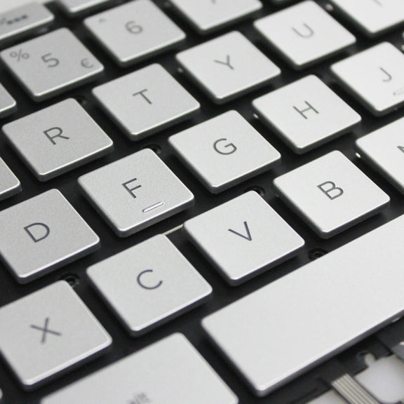 For HP 14M-BA 14-BS US Version Laptop Backlight Keyboard(Silver)