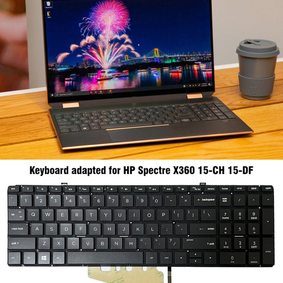 For HP Spectre X360 15-CH US Version Laptop Backlight Keyboard