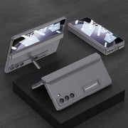 For Samsung Galaxy Z Fold5 GKK Integrated Magnetic Full Coverage Folding Phone Case(Grey)