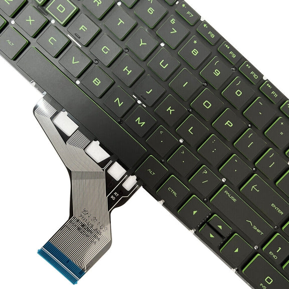 For HP Pavilion Gaming 15-DK US Version Laptop Backlight Keyboard(Green)