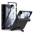 For Samsung Galaxy Z Fold5 GKK Integrated Magnetic Flip Plain Leather Phone Case with Pen Box(Black) - free shipping - PMC TechLife - Order now!