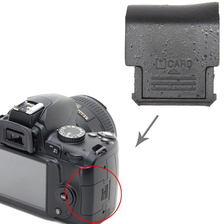 For Nikon D3000 SD Card Slot Compartment Cover